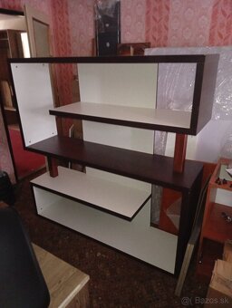 Regál + knižnica - 3