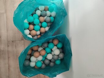 Guličkový bazén Golden Kids 100cm s 500 loptičkami - 3