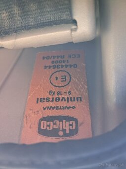 Autosedacka chicco baby - 3