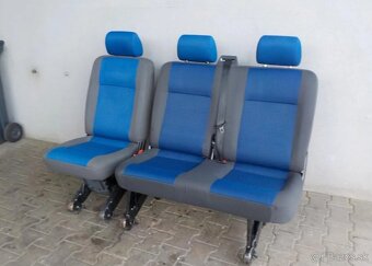 Sedadla 2 rada VW T5,T6 - 3