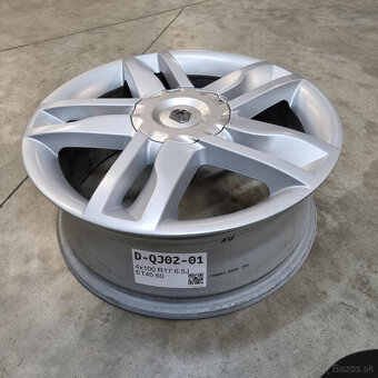 Hliníkové RENAULT disky 4x100 R17 6,5J ET40 - 3