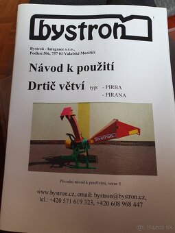 štiepkovač Bystroň Pirba + záruka 1rok - 3