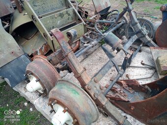 Náprava na vlecku vyklapacia vlečka 7t. - 3