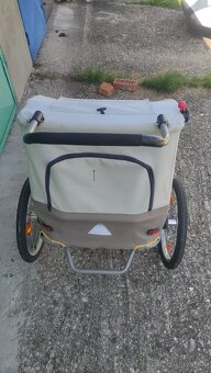 Cyklistický príves, vozík, nosič pre deti - 3