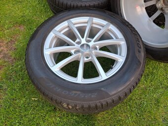 17" ALU orig AUDI 5x112 + zimné 225/60 r17 Pirelli - 3