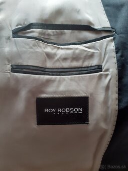 pánske čierne sako Roy Robson Reda - 3