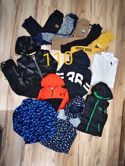 Balíky oblečenia chlapec od 92po116 - 3