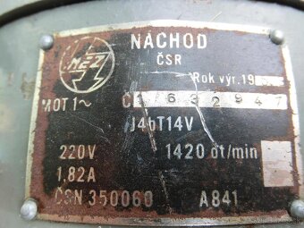 Elektromotory na 220V a na 380V - 3