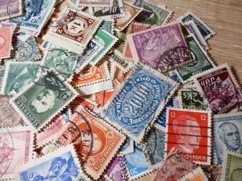 stare znamky mix 270ks - 3