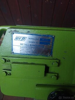 Pásová píla na kov 3 - 3
