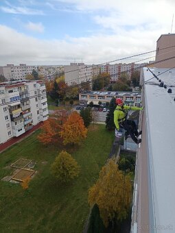 Výškové práce zrezavanie stromov - 3