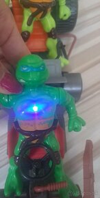 NINJA korytnačky autá s postavičkami - 3