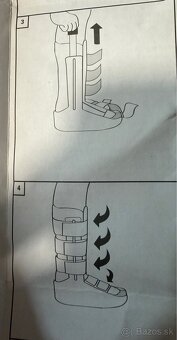 Predám ortopedickú fixačnú topánku – walking boot (Medium) - 3