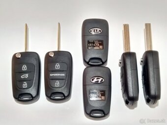 Hyundai autokluč obal kluča spínače - 3