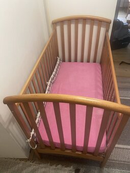 Detská postieľka z masívu - 3