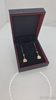 Krásne zlaté náušnice - 3