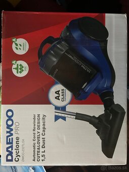 Daewoo RCC-124TL/2A DWCC- 232TL2A bezvreckový vysávac - 3