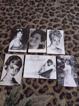 Retro pohľadnice hercov - 3