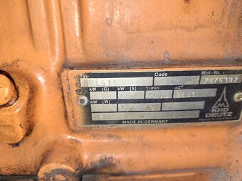 Pojazdný kompresor deutz motor - 3