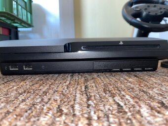 Ps3 slim s volantom , move ovládačmi - 3
