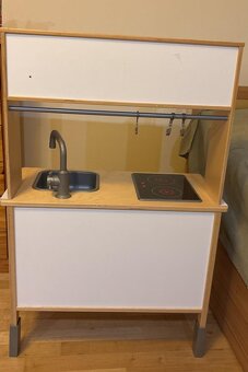 Detska drevena kuchynka Ikea s bohatym vybavenim, BA - 3