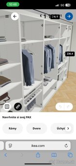 Rozmerná moderná skriňa z IKEA - 3