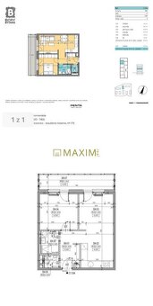 2- izbový byt v projekte BORY BÝVANIE - 3