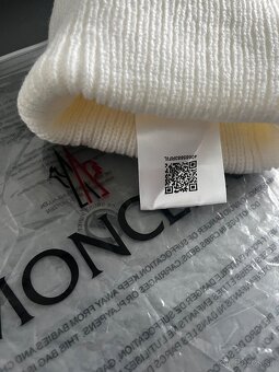 Moncler čiapka - biela - 3