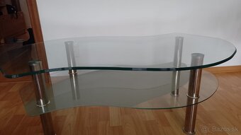 Sklenený konferenčný stolík - 3