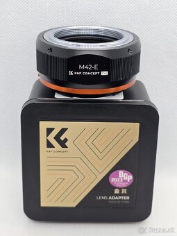 Adaptér K&F Concept M42 -> Sony E (NEX) - 3
