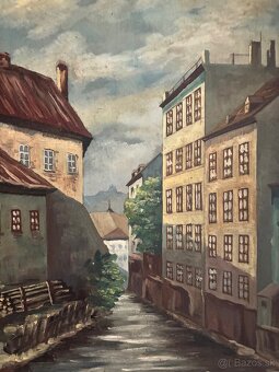 Obraz Václav Stein, Čertovka, olej 55x45 - 3