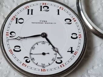 Vreckové hodinky,Cyma. - 3