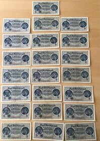 Nemecké bankovky 2svetová vojna - 3