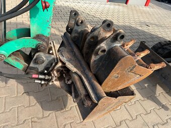 Minibagr 1,5T německé značky Paus + 3x lžíce - 3
