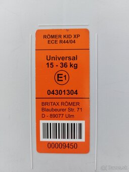 Autosedacka britax Römer - 3