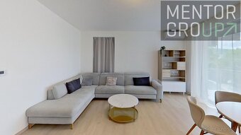 360° VR Na prenájom elegantný 2-izbový byt s terasou a gará - 3