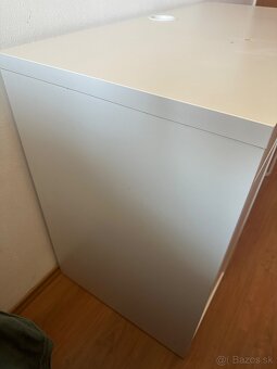 Ikea Micke stol biely - 3