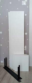 Nástenná polica, IKEA, LACK, biela, 4 ks - 3