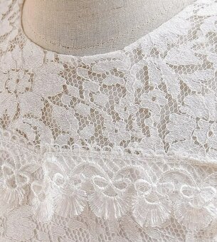 Šaty prijímanie svadba družička nové biele aj iné - 3