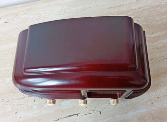 Art Deco starožitné rádio Talisman, krásný stav, funkční - 3