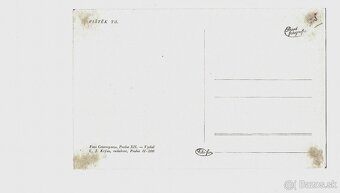 Theodor Pištěk, autogram na propagační fotografii, 1938 - 3