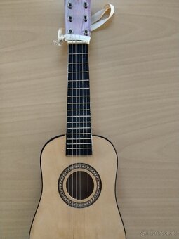 Detská drevená gitara 59cm - hračka - 3