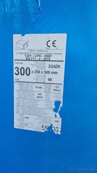 Porfix 300 a 250 s drážkou a 100 priečkovka - 3