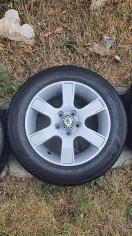 Elektrony R14 na FABIA original 5x100 zn.RONAL - 3