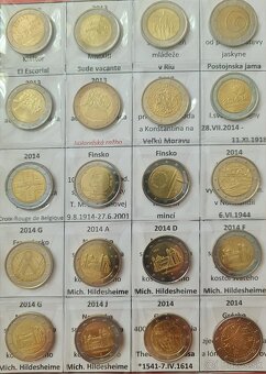Kompletná zbierka pamätných 2€ mincí - 3