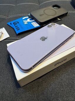 Apple iPhone 11 64GB Fialový - TOP stav - 3
