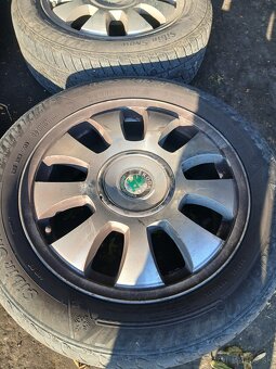 Predam kolesa octavia 1 5x100 Skoda metalica - 3