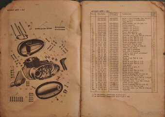 ČZ 501 175 Jawa prasa skúter magnet 250 350 - 3