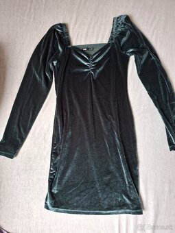 Zelené šaty, Sinsay, XS - 3