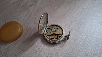 Starožitné švajčiarske vreckové hodinky GRE ROSKOPF PATENT - 3